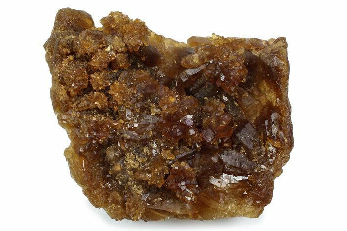 Moroccan Orange “Citrine” Quartz Crystal Cluster #373108